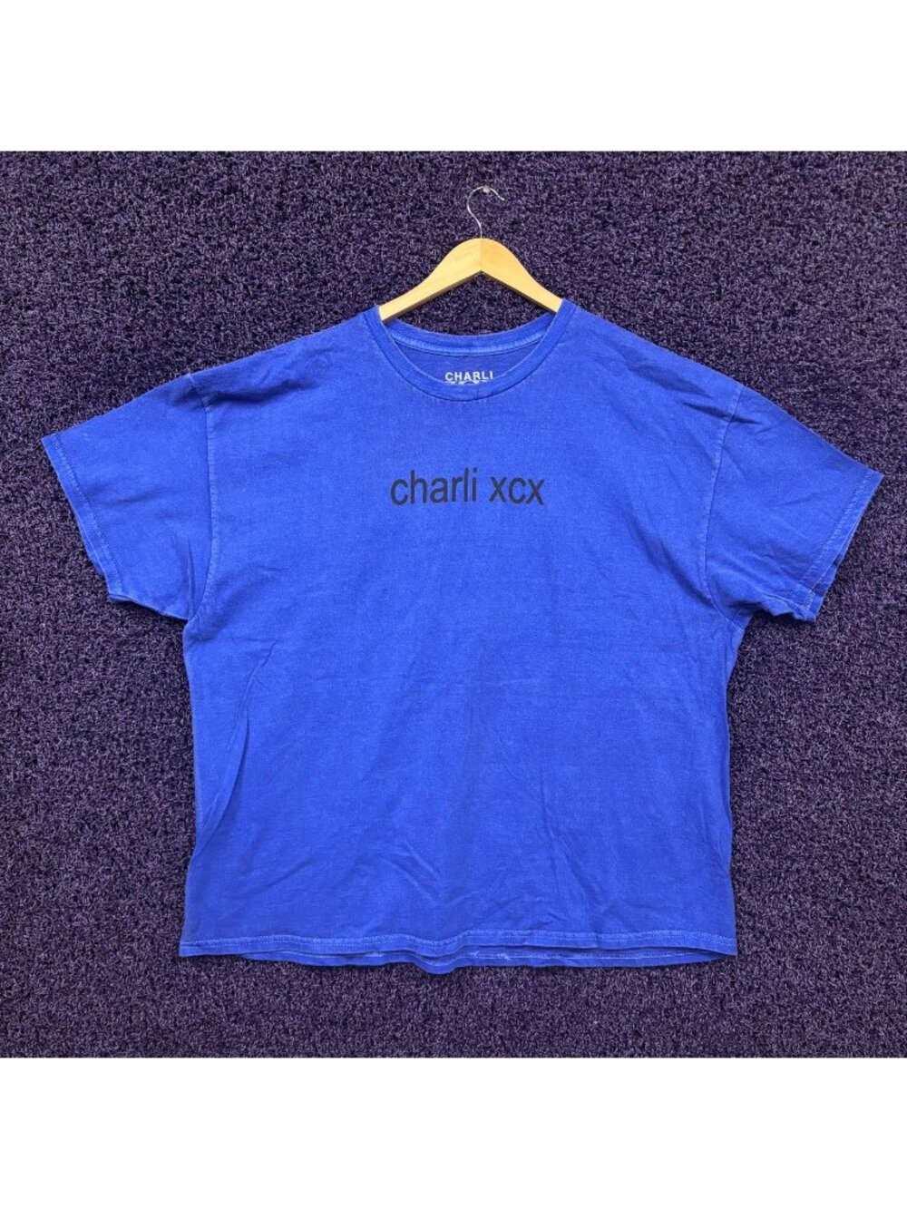 CharliXCX Von Dutch Lyrics Double Sided T-Shirt Size XXL